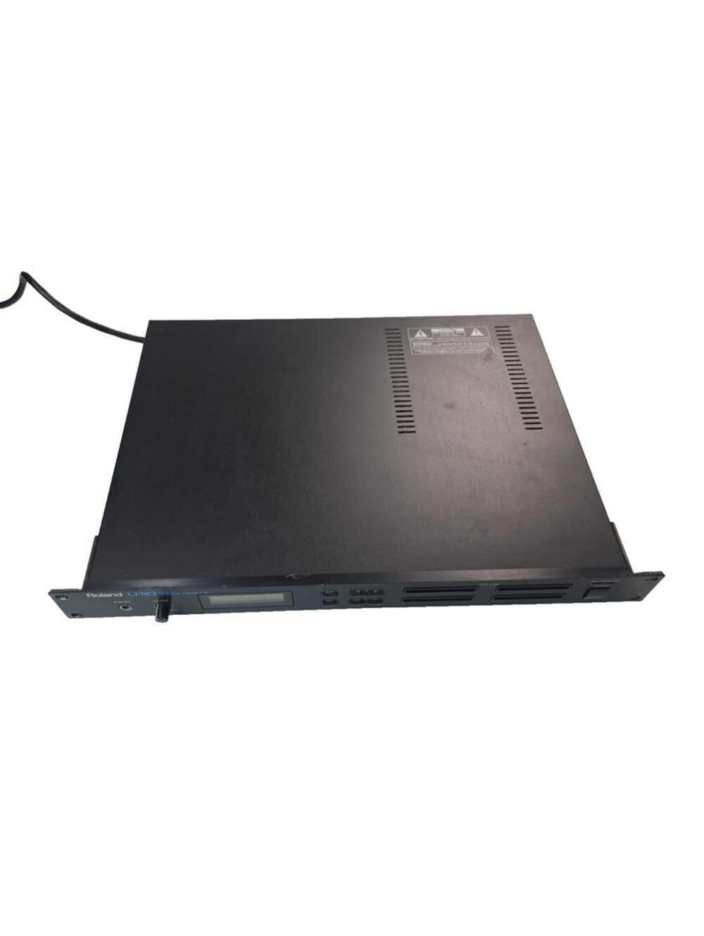 Roland U-110 Vintage PCM MIDI Sound Module Synth Rack Synthesizer Mount Black